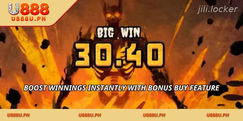 Boost winnings instantly with bonus buy feature