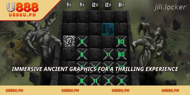 Immersive ancient graphics for a thrilling experience